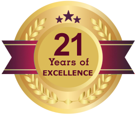 21 Years Excellence