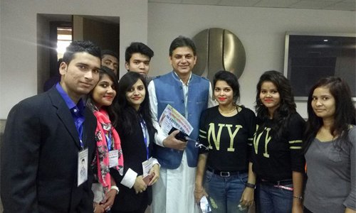Mass Communication college activity